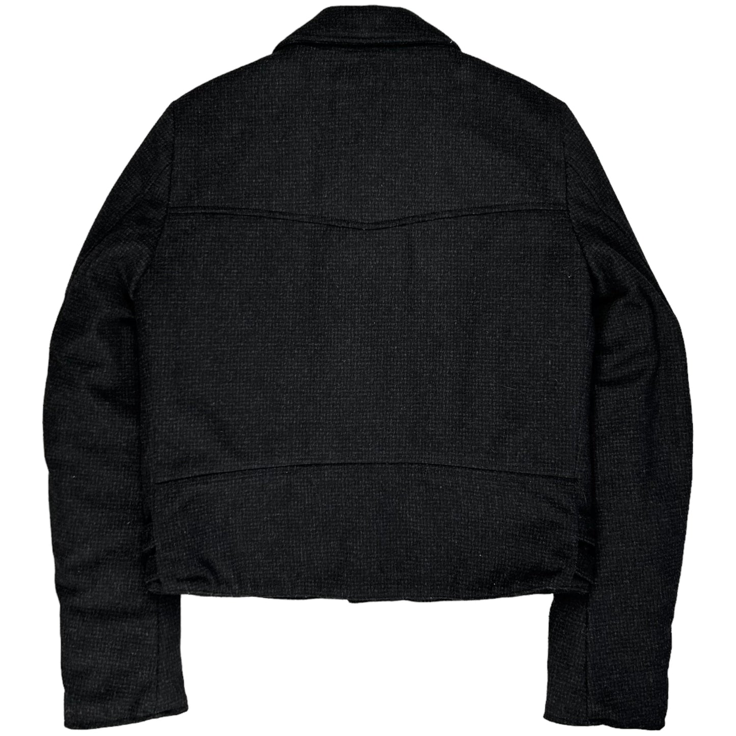 RAF by Raf Simons Wool Perfecto Biker Jacket - AW06