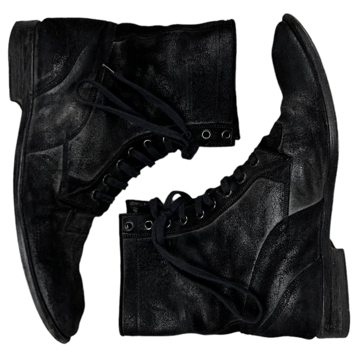 Maison Martin Margiela Distressed Suede Boots