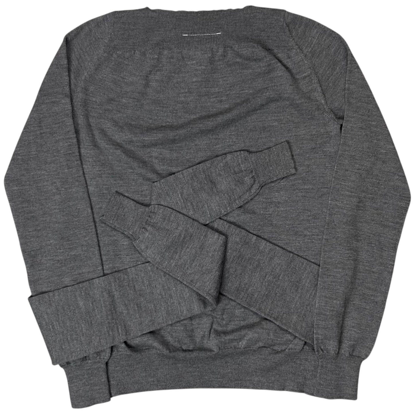MM6 Maison Margiela Deconstructed Double Sleeve Sweater - AW20