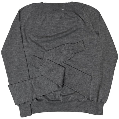 MM6 Maison Margiela Deconstructed Double Sleeve Sweater - AW20