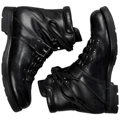 Prada Belted Buckle Stud Boots