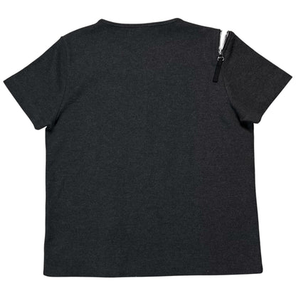 Dries Van Noten Multi Zip Wool T-Shirt - AW14