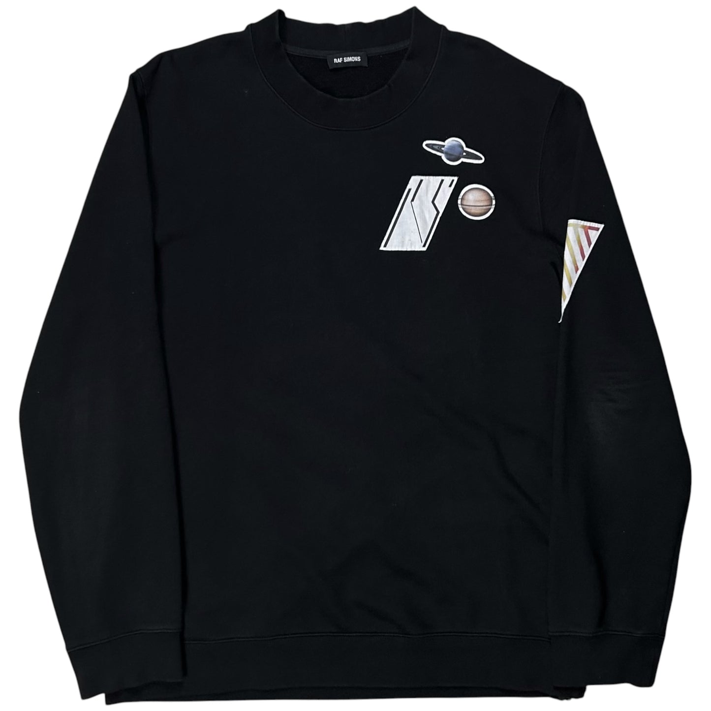 Raf Simons Space Print Side Zip Sweater - AW14