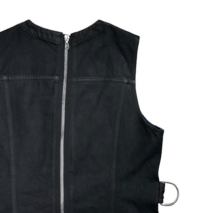 Namacheko Biker Back Zip Denim Vest - AW21