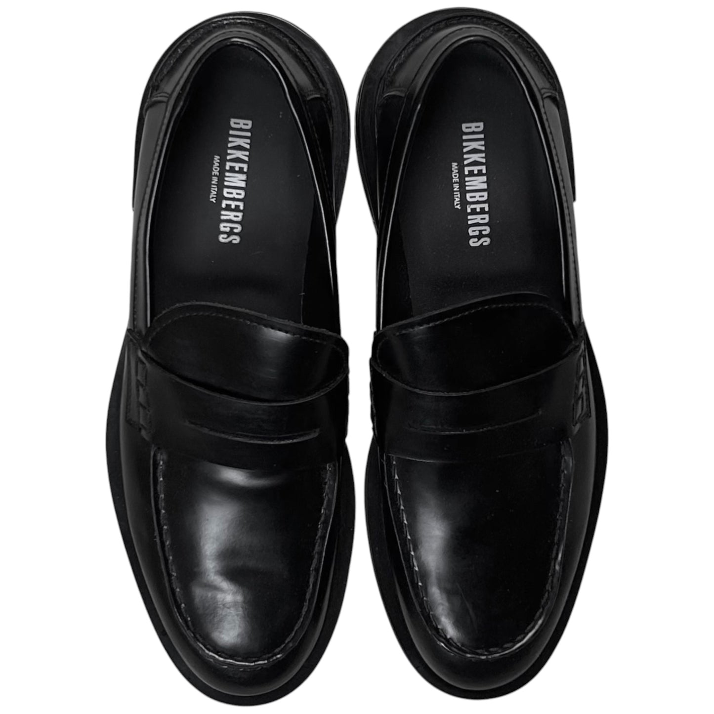 Dirk Bikkembergs Metal Heel Loafers - 2010s