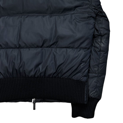 Dirk Bikkembergs Double Collar Cargo Puffer Jacket