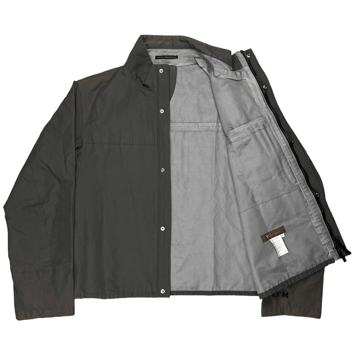 Ys Yohji Yamamoto Cropped Ballistic Flight Jacket