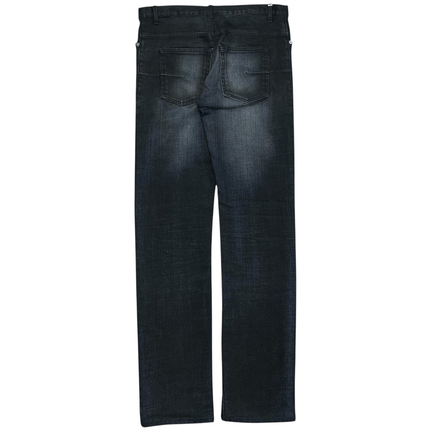 Dior Homme Dark Waxed Indigo Slim Jeans - SS11