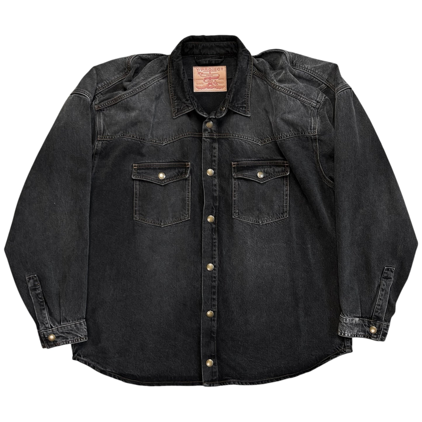 Y/Project Batwing Denim Shirt - AW17