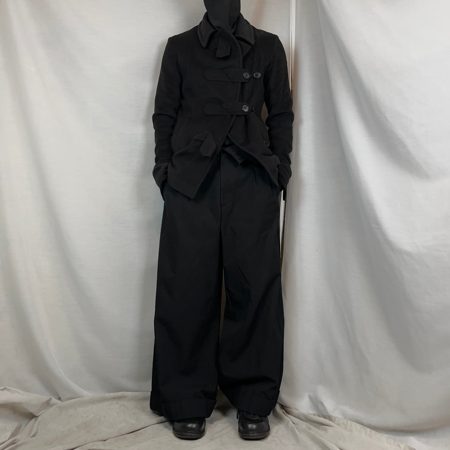 Y’s by Yohji Yamamoto Back Belted Balloon Pants - SS11