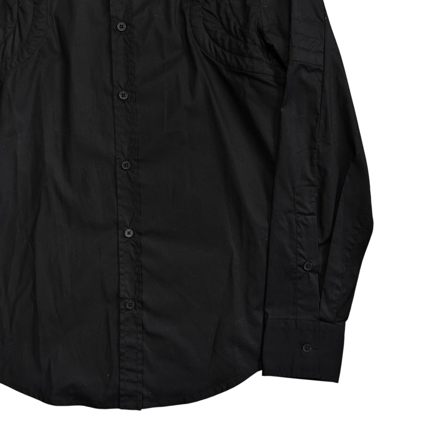 Dirk Bikkembergs Shoulder Quilted Shirt