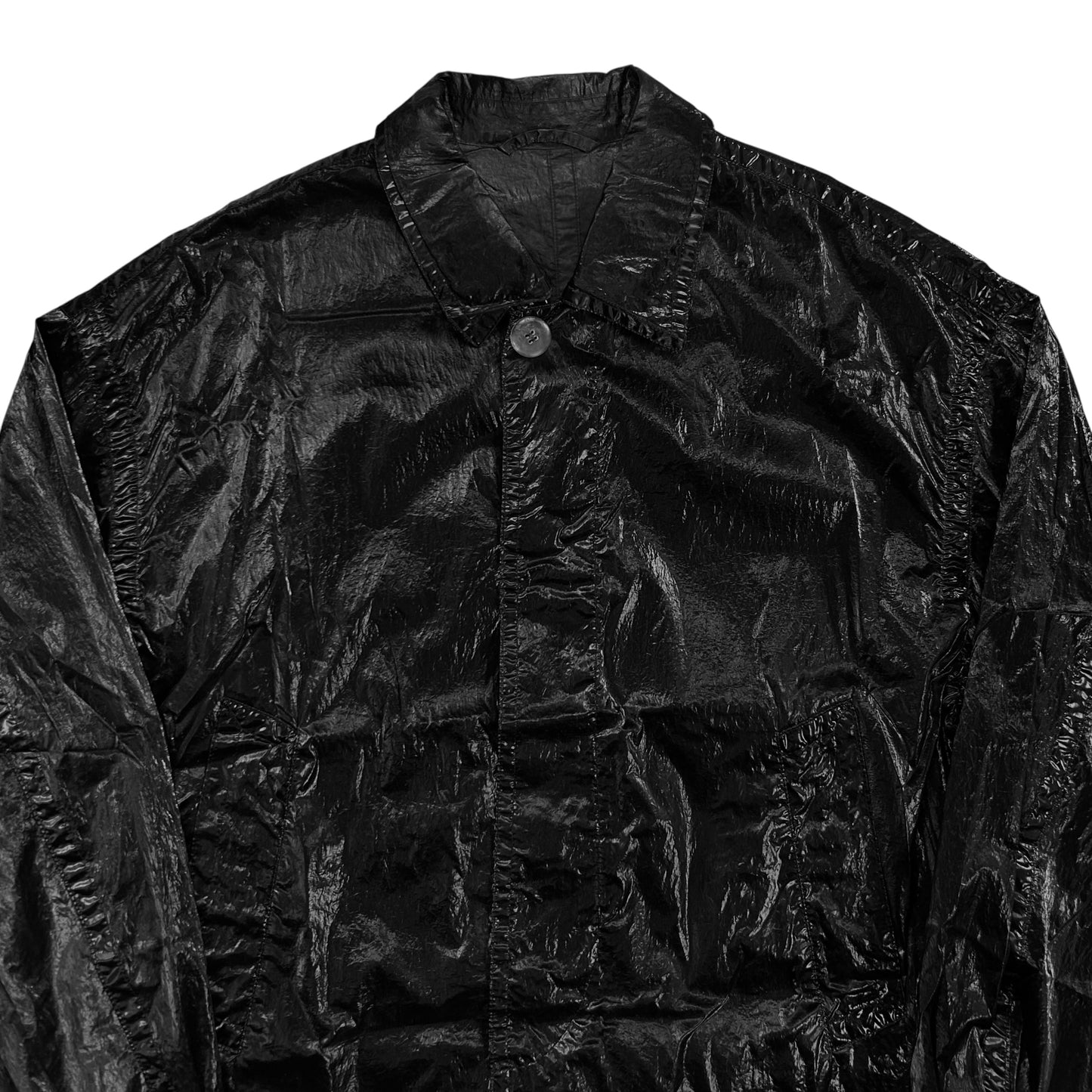Dries Van Noten Vinyl Work Jacket - SS19