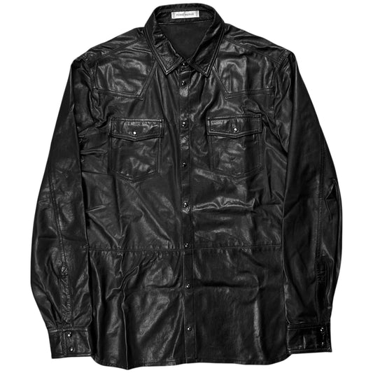 Balmain by Olivier Rousteing Leather Shirt - SS13