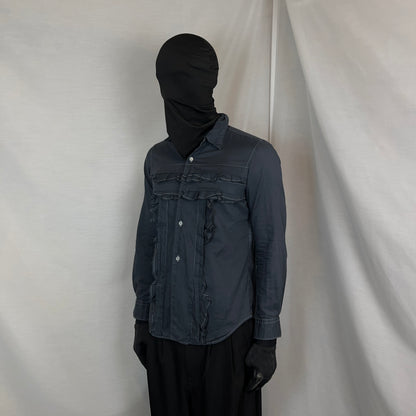 Comme des Garcons Patchwork Ruffle Shirt - AW05