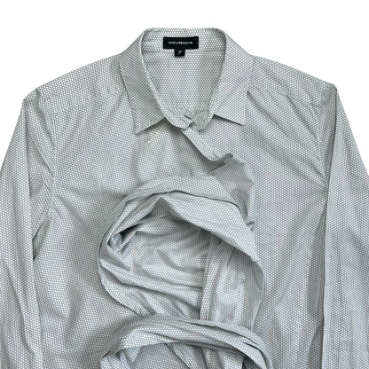 Kris Van Assche Asymmetric Wrap Layer Scarf Shirt