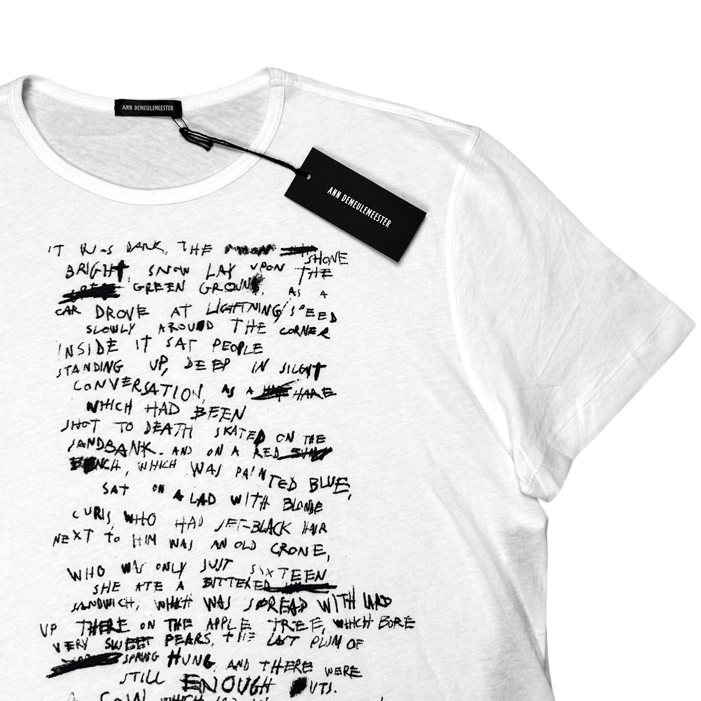 Ann Demeulemeester Poem Sandra T-Shirt - SS23