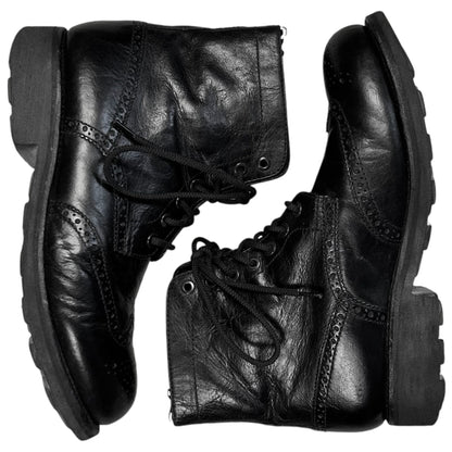 Dirk Bikkembergs Brogue Combat Boots