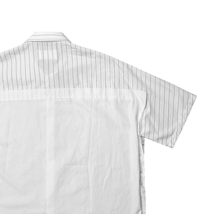 Maison Margiela Striped Patchwork Layer Shirt - SS20