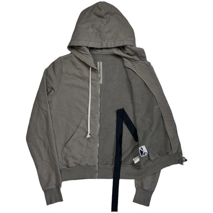 Rick Owens DRKSHDW Jason Zip Hoodie Dust