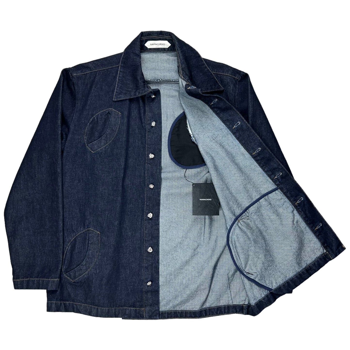 Namacheko Aleshtar Rise Indigo Shirt - AW21