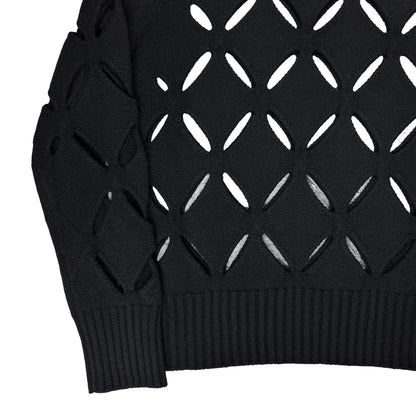 Stefan Cooke Diamond Slashed Knit Sweater - AW20