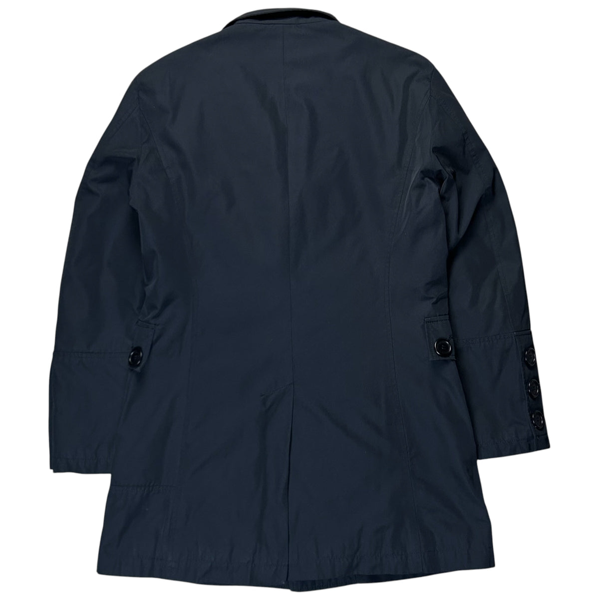 Dirk Bikkembergs Dual Zip Nylon Coat - AW07