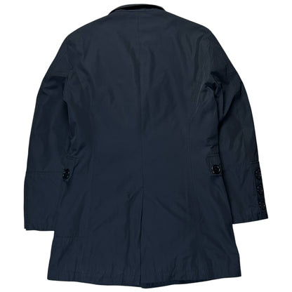 Dirk Bikkembergs Dual Zip Nylon Coat - AW07