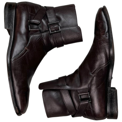 Gucci by Frida Giannini Jodhpur Strap Boots - 2010s