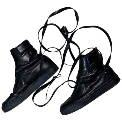 Kris Van Assche Bondage Strap High Top Sneakers - AW10