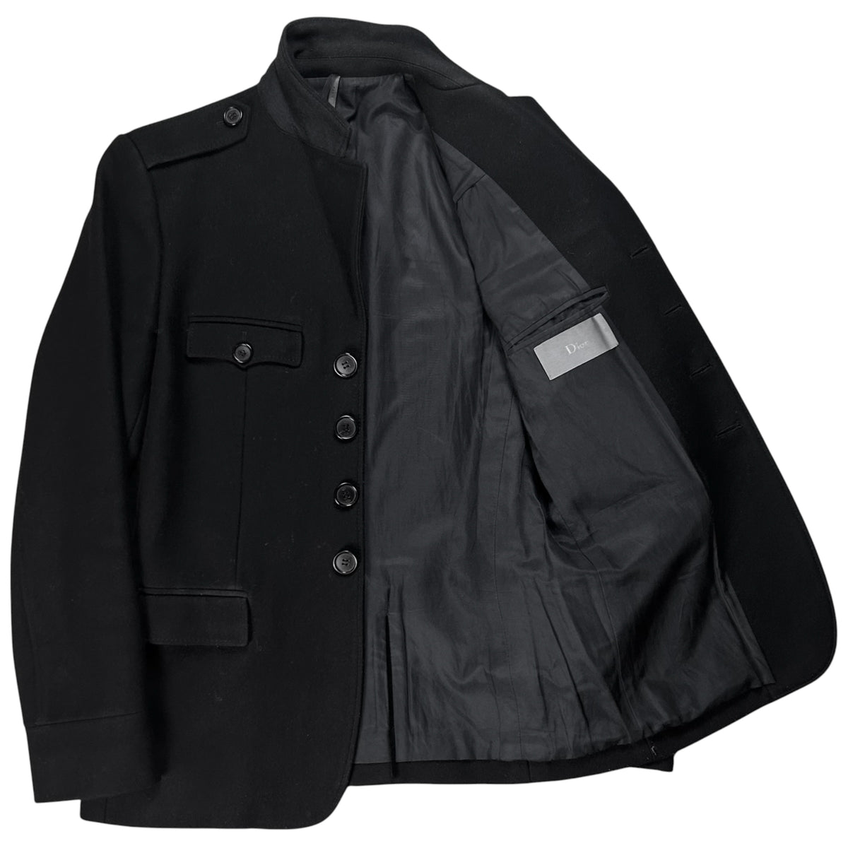 Dior Homme Military Officer Wool Jacket - AW06