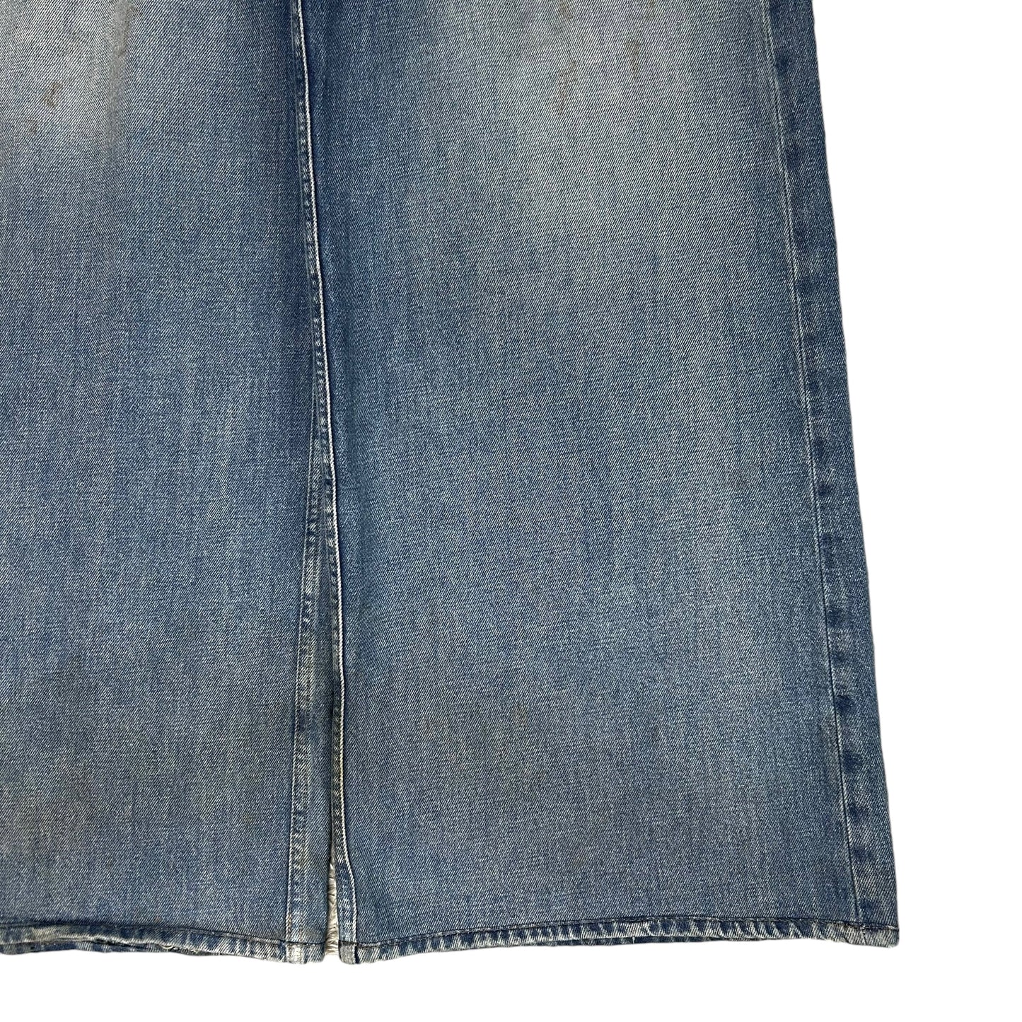 MM6 Maison Margiela Stain Splattered Wide Jeans - SS22