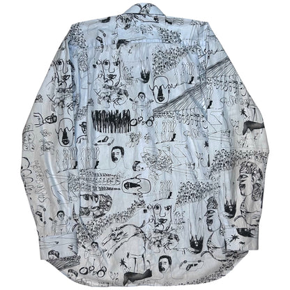 Comme des Garcons Shirt x Masaho Anotani Sketch Shirt - AW16