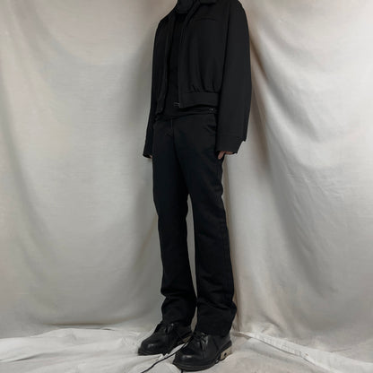 Maison Martin Margiela Flared Cut Off Waist Pants - SS05