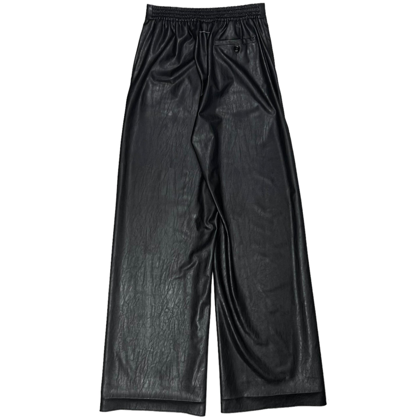 Maison Margiela MM6 Hybrid Waist Vegan Leather Pants - AW21