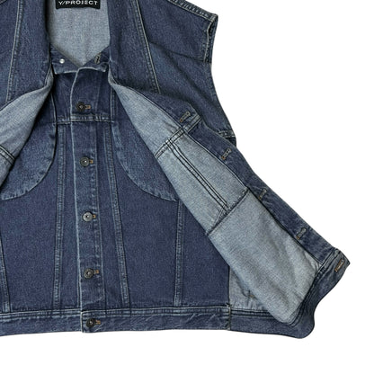 Y/Project Double Denim Vest - SS18