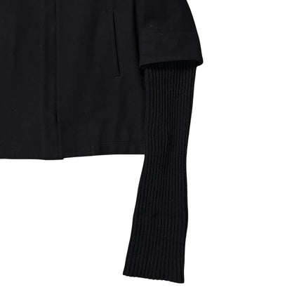 Y‘s by Yohji Yamamoto Extended Rib Sleeve Bomber Jacket - AW08