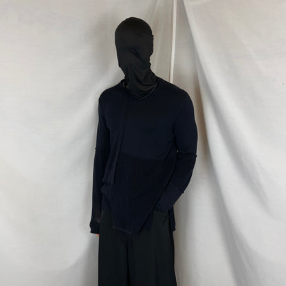 Maison Margiela Patchwork Dual Texture Sweater - SS16