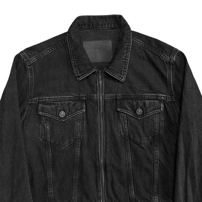 Balenciaga Cropped Zip Denim Jacket - AW16