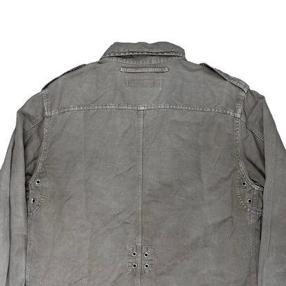 Prada Washed Eylet Work Jacket