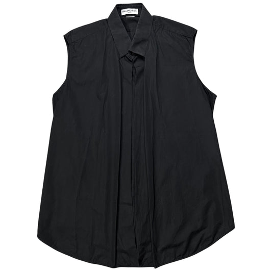 Balenciaga Draped Sleeveless Shirt - AW13