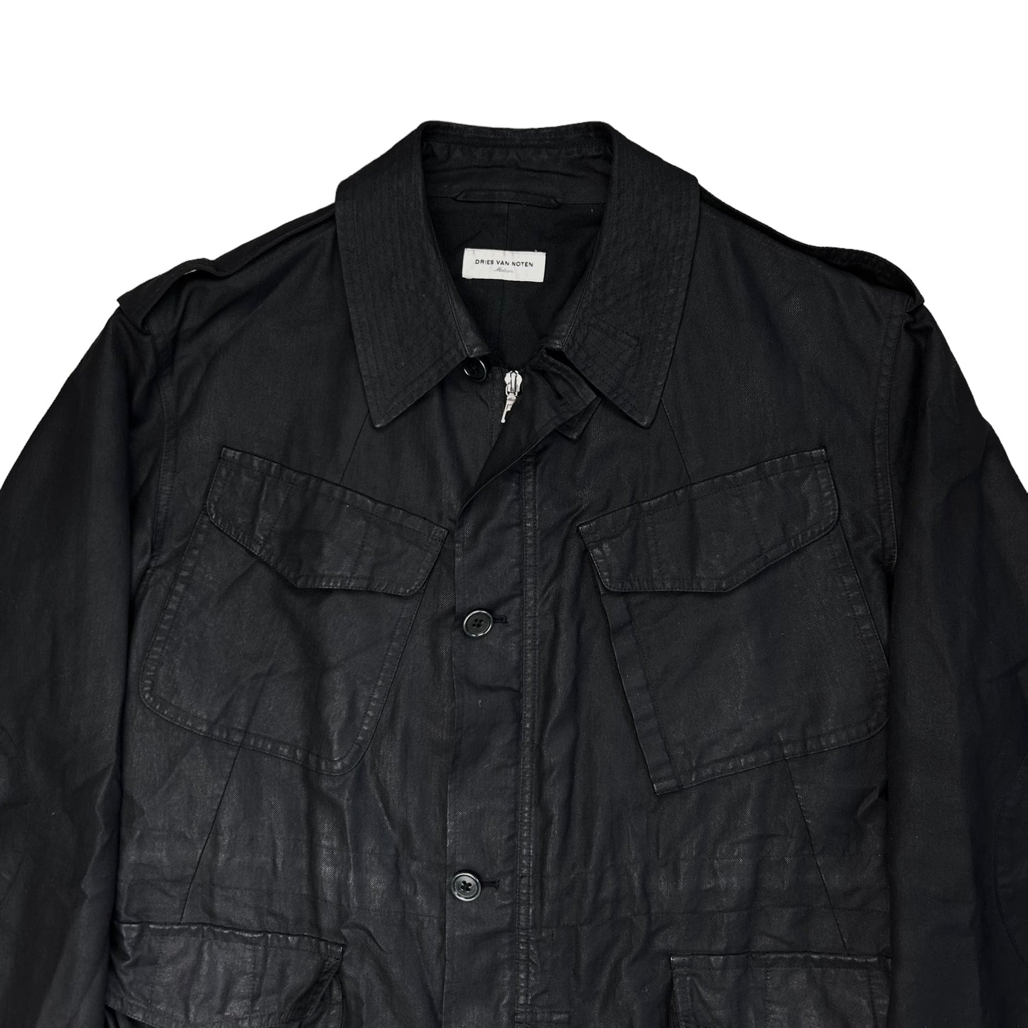 Dries Van Noten Waxed Field Jacket - AW14