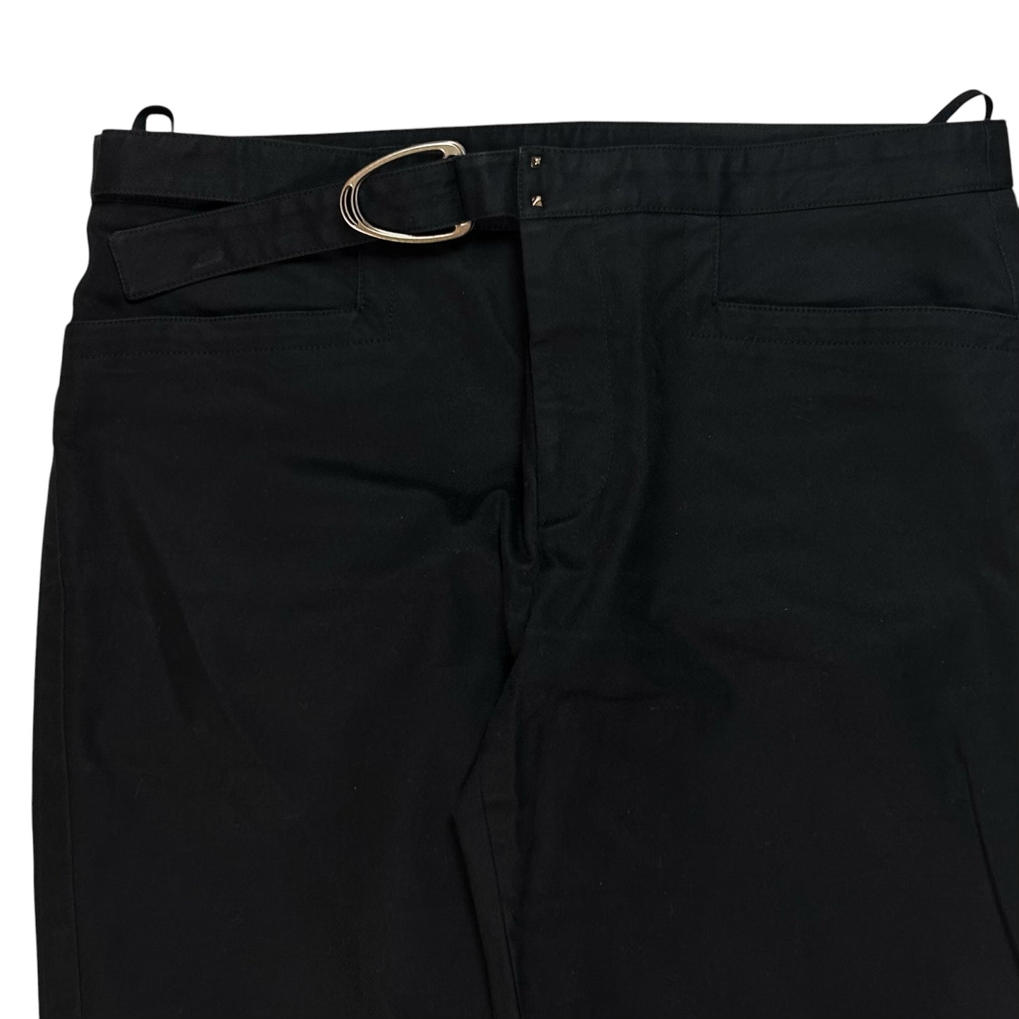 Gucci by Tom Ford Flared D-Buckle Belt Pants - AW03