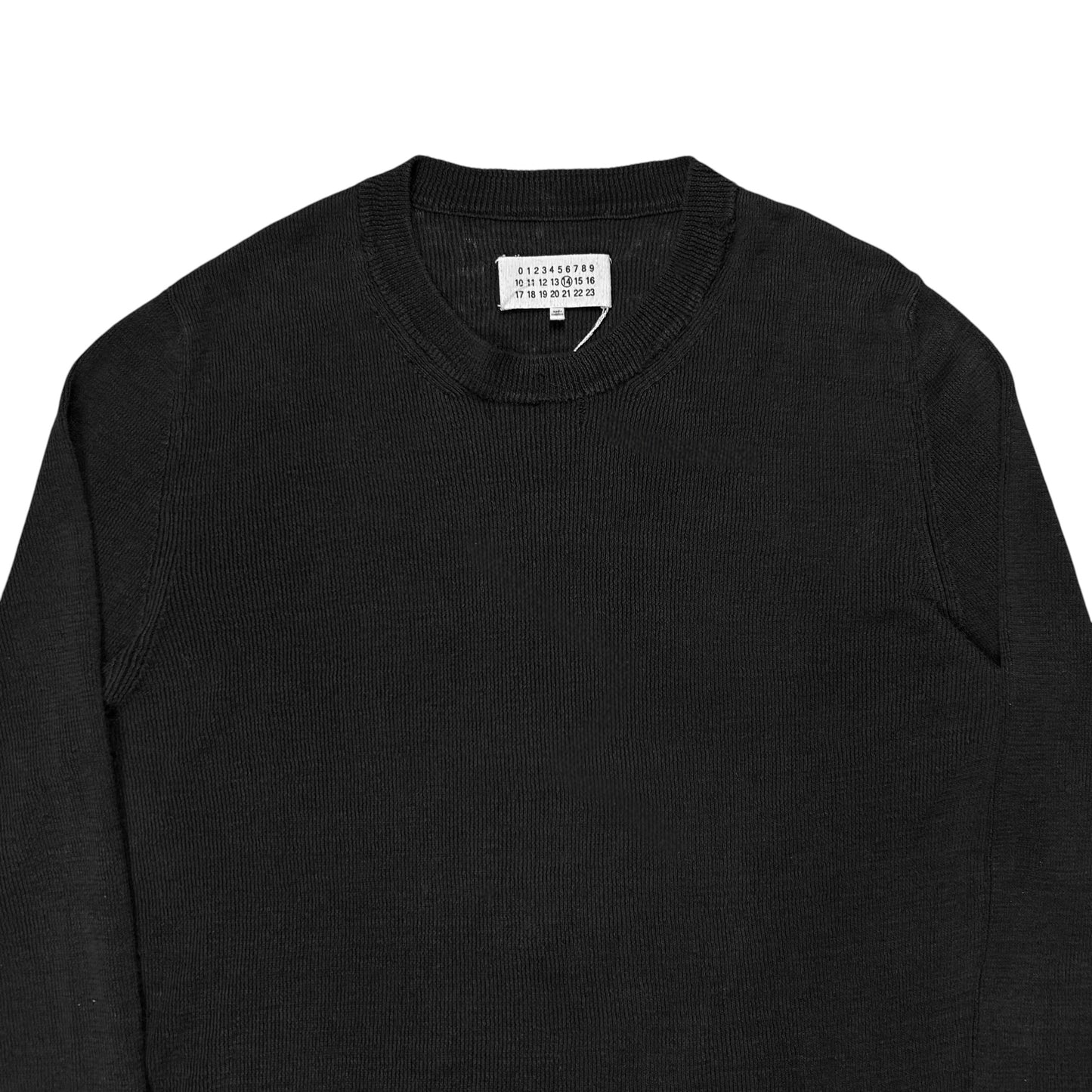 Maison Martin Margiela Layered Linen Silk Fisherman Sweater - SS15