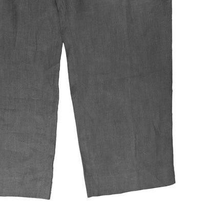 Yohji Yamamoto Pour Homme Waist Pleated Linen Trousers