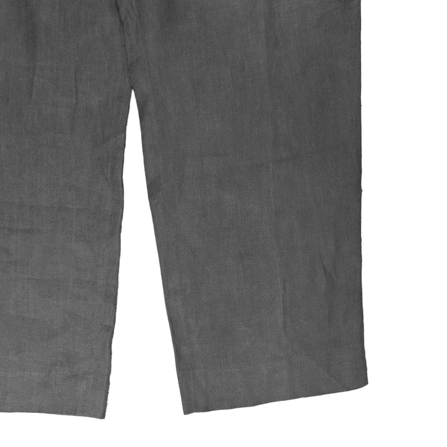Yohji Yamamoto Pour Homme Waist Pleated Linen Trousers