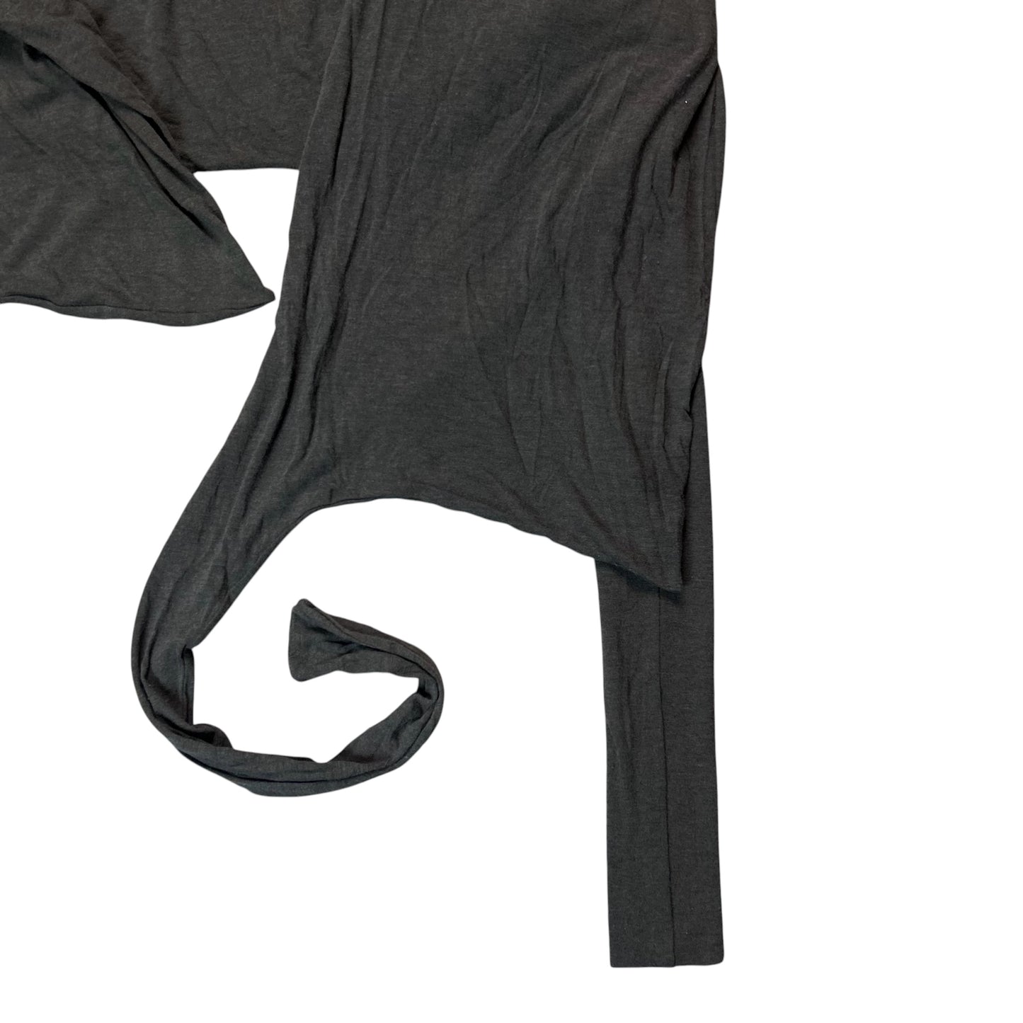 Rick Owens Sphinx Asymmetric Wrap Sweater - AW15