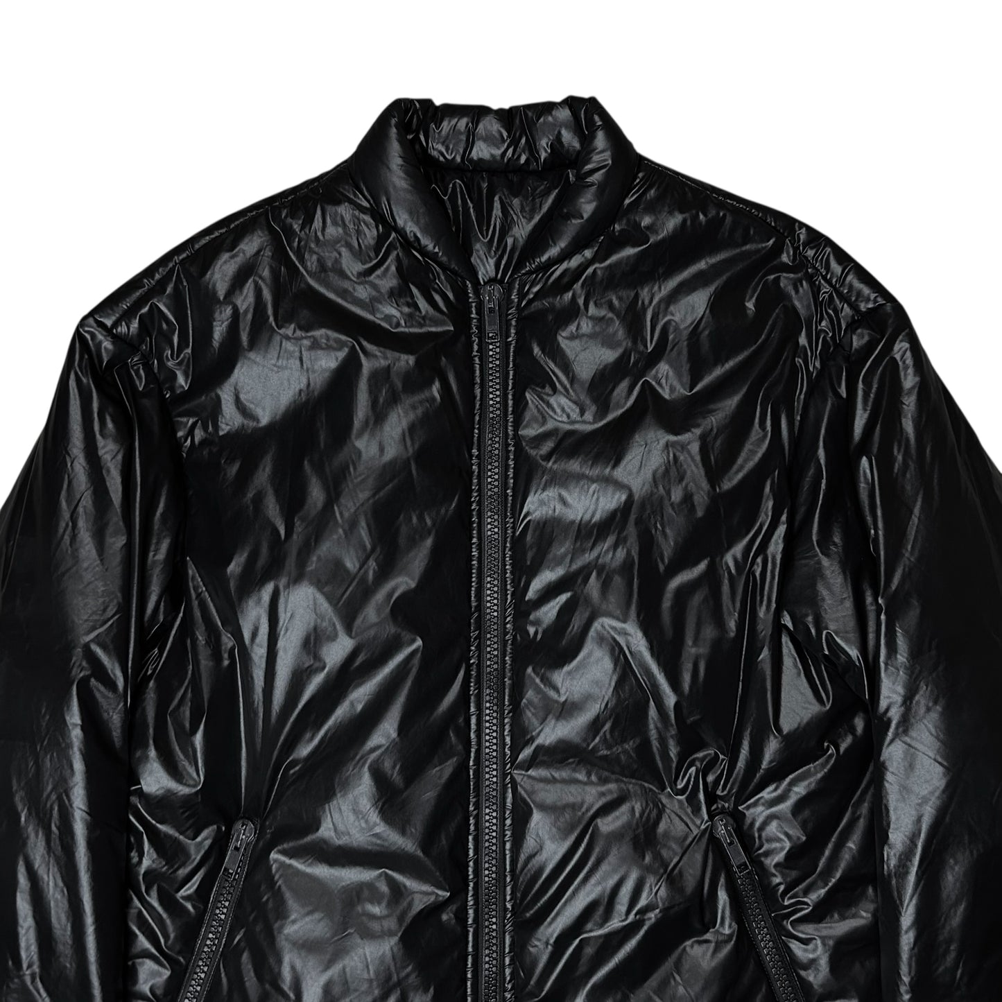 Dries Van Noten Padded Glossy Bomber Jacket - AW21