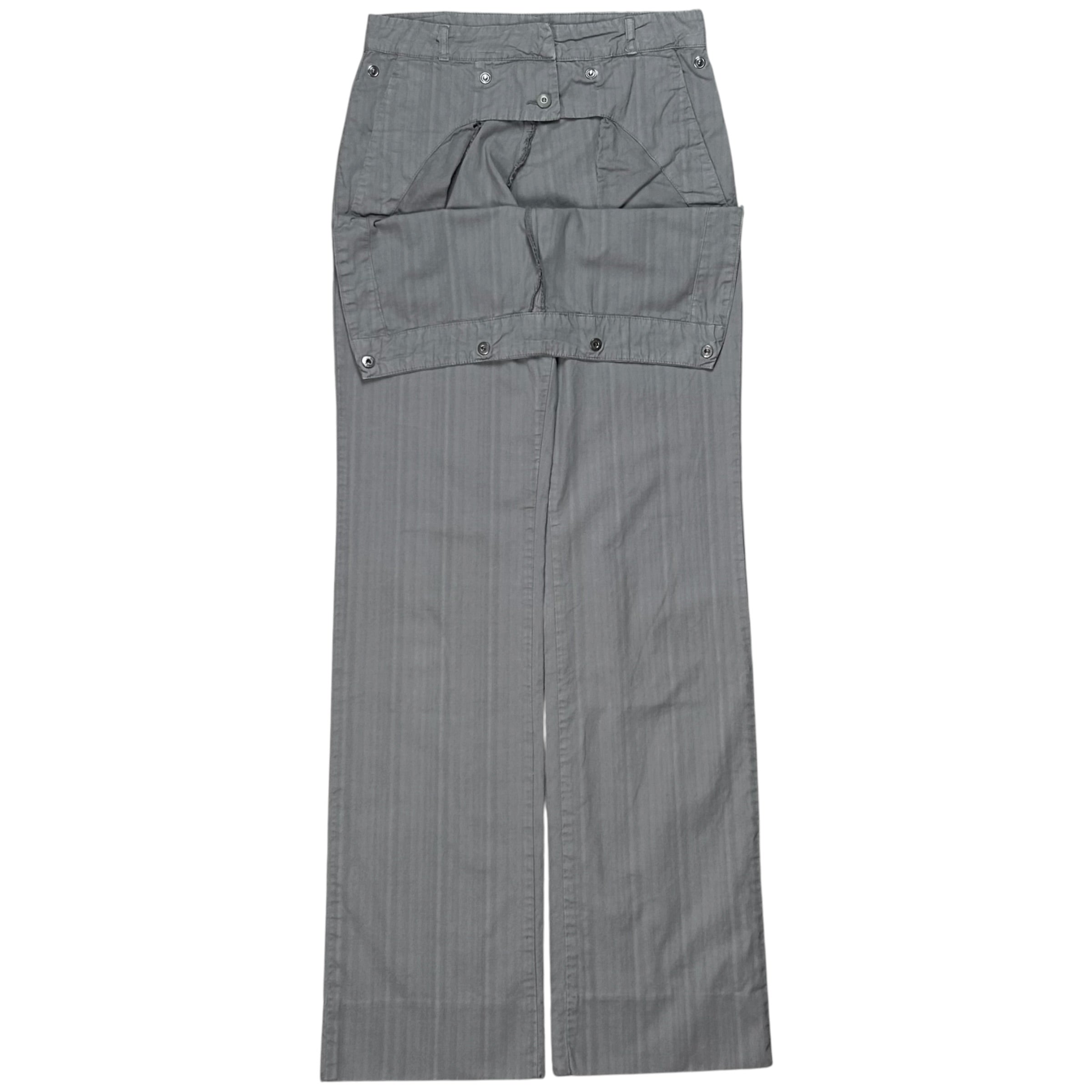 Maison Martin Margiela Flared Sailor Snap Pants - SS04 – Vertical Rags