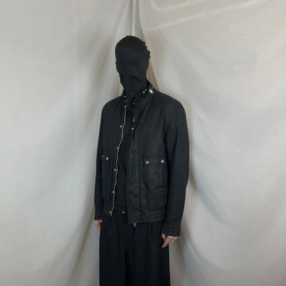 Dior Homme Lumiere Du Nord Coated Cargo Flight Jacket - AW08
