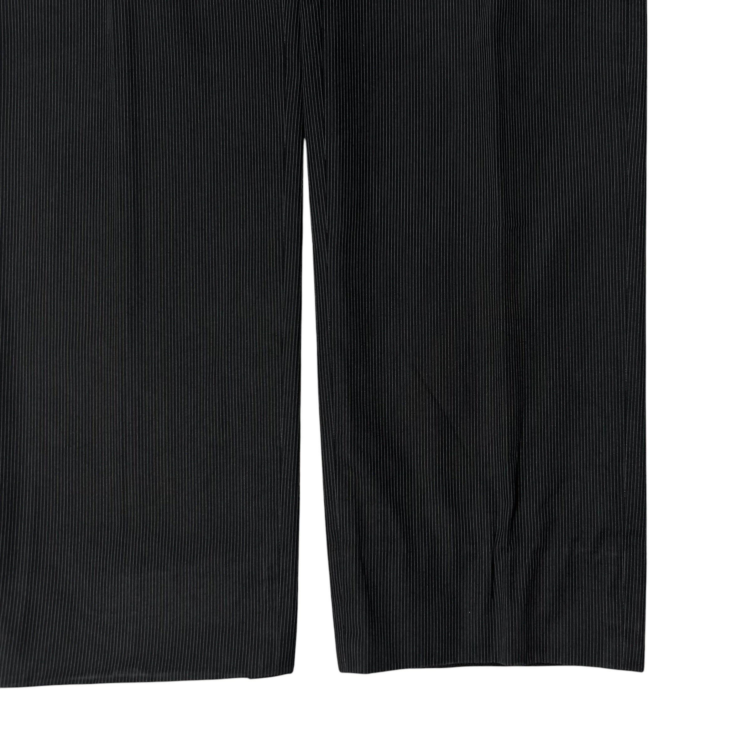Dior Homme Back Zip Pinstripe Trousers - SS09 – Vertical Rags
